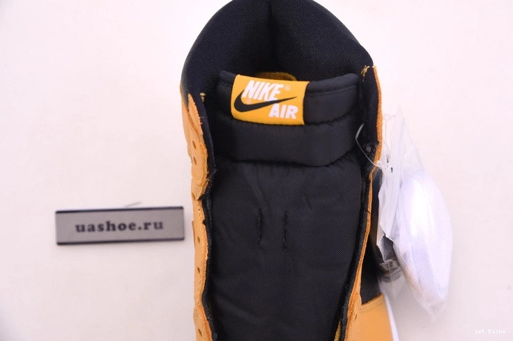 Jordan Air OG Black 1 Retro High 555088-701 Pollen 0205